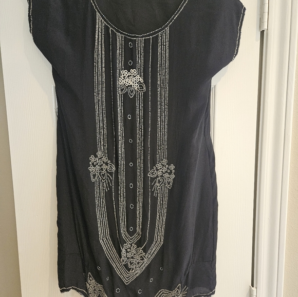 Silk and Sequin dress in size xs beyond vintage - Picture 2 of 5